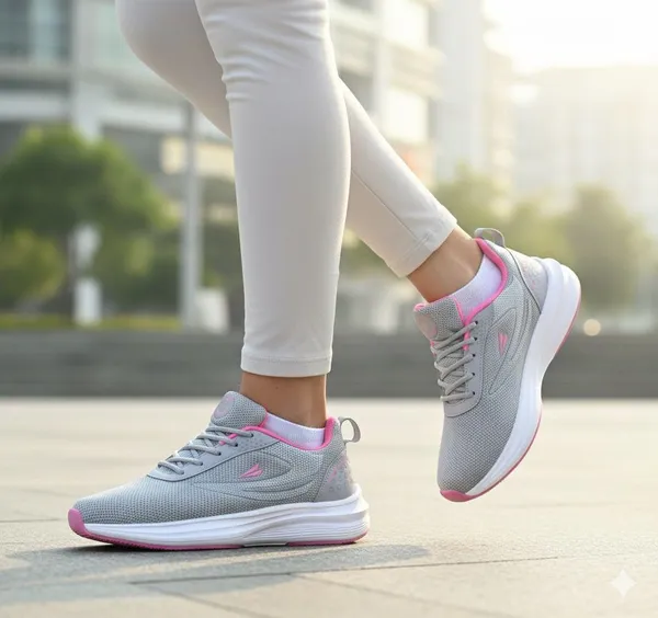 Light_Grey_Air_Mesh_Sports_Shoes_For_Women_And_Girls_|_Ickon