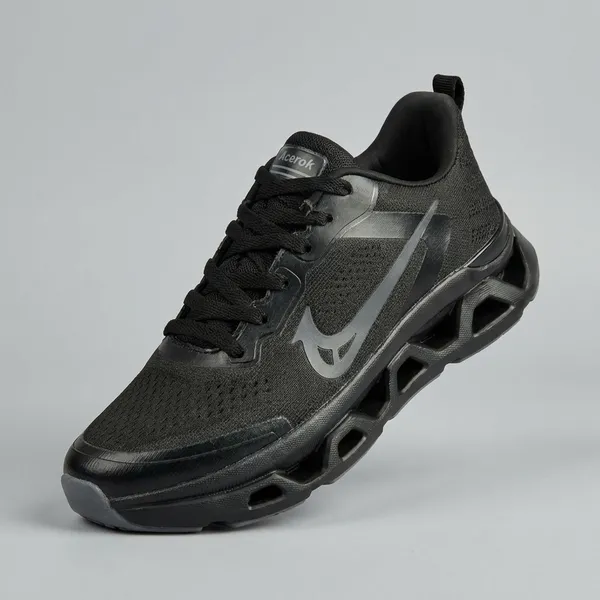 Black_Knitting_Upper_Casual_Shoes_For_Men_|_Haze