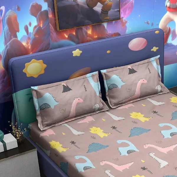 Multicolor_Premium_&_Elegant_Micro_Satin_Double_Bedsheet_with_Pillow_Covers