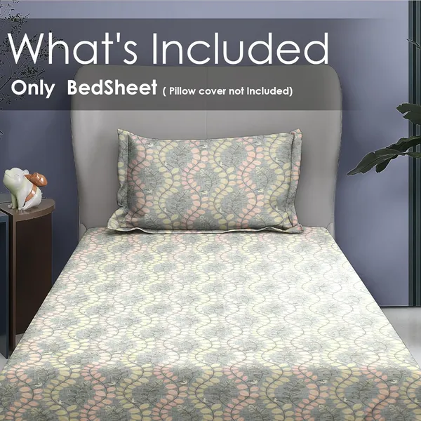 Grey_And_Peach_Premium_&_Elegant_Cotton_Rich_Bedsheet_Single_Bed