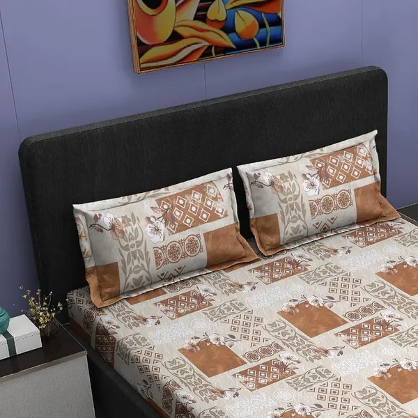 Multicolor_Micro_Satin_Double_Bedsheet_with_Pillow_Covers
