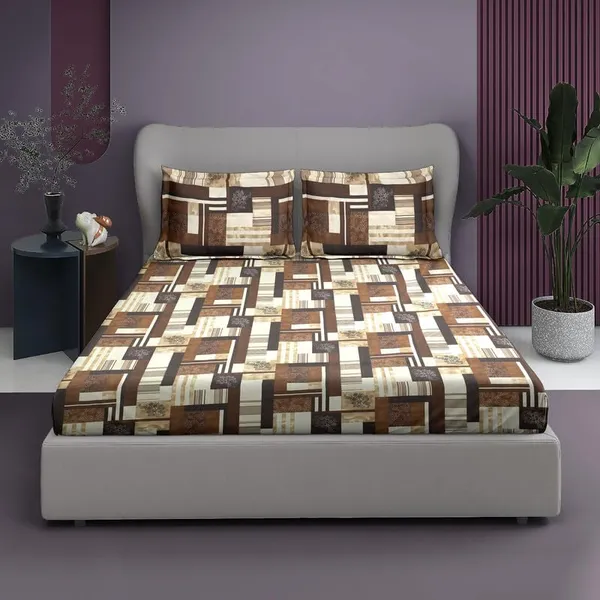 Multicolor_Micro_Satin_Double_Bedsheet_with_Pillow_Covers