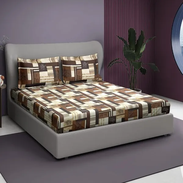 Multicolor_Micro_Satin_Double_Bedsheet_with_Pillow_Covers