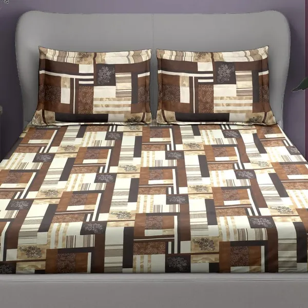 Multicolor_Micro_Satin_Double_Bedsheet_with_Pillow_Covers