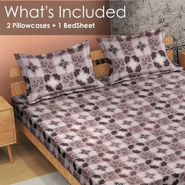 Multicolor_Micro_Satin_Bedsheet_with_Pillow_Covers