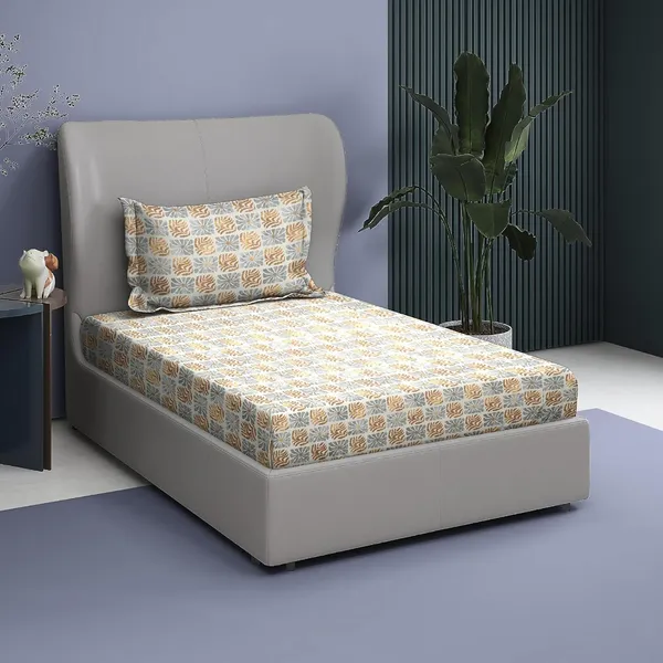 Blue_And_White_Premium_&_Elegant_Poly_Cotton_Printed_Single_Bedsheet_with_Pillow_Cover