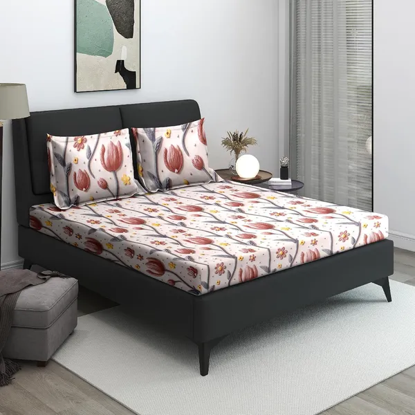 Multicolor_Premium_&_Elegant_Microfiber_Double_Bed_Bedsheet_with_Pillow_Covers