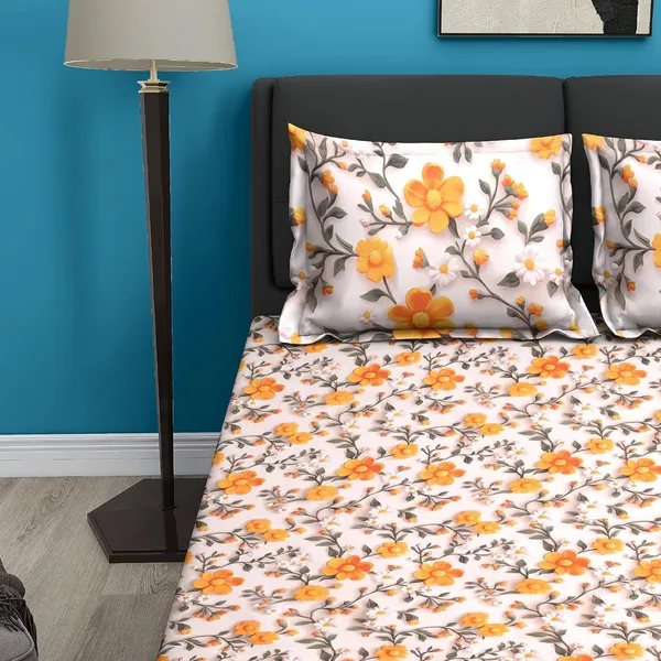 Multicolor_Premium_&_Elegant_Microfiber_Double_Bedsheet_with_Pillow_Covers