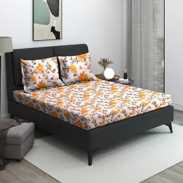 Multicolor_Premium_&_Elegant_Microfiber_Double_Bedsheet_with_Pillow_Covers