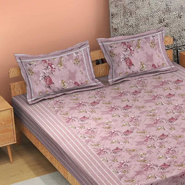 Pink_Cotton_Bedsheet_with_Pillow_Covers