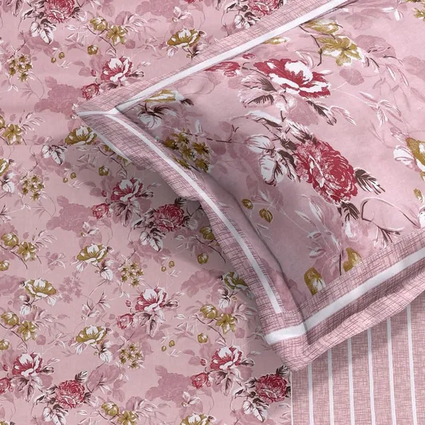 Pink_Cotton_Bedsheet_with_Pillow_Covers