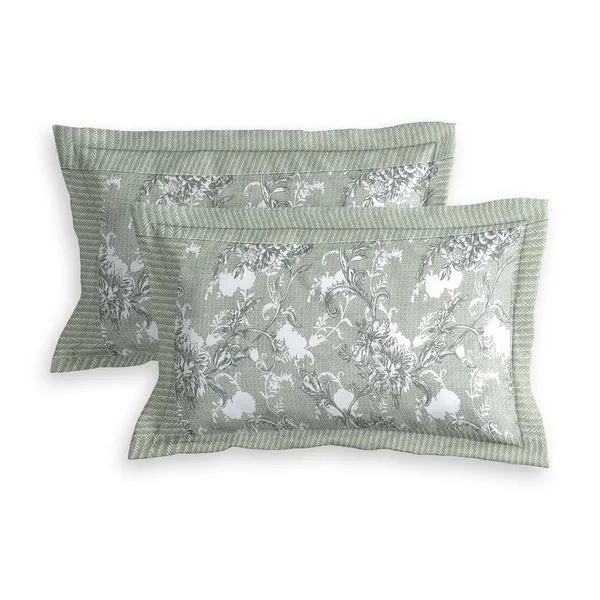 Grey_Cotton_Bedsheet_with_Pillow_Covers