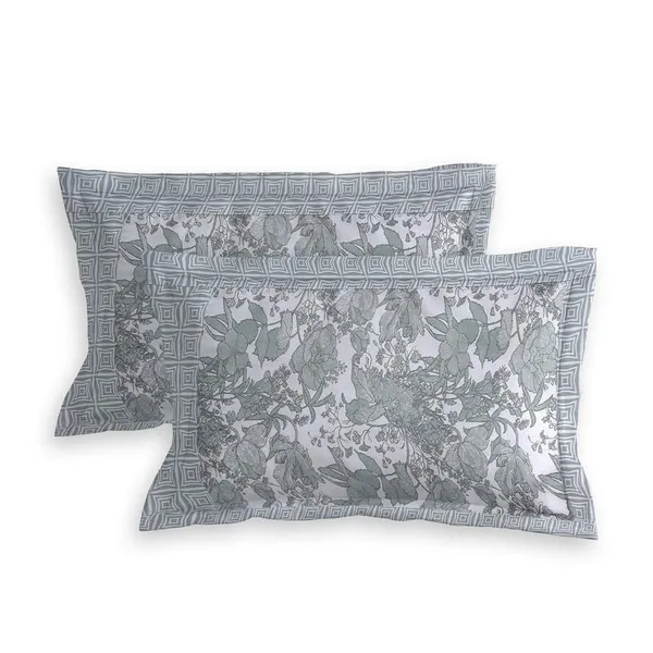 Grey_Premium_&_Elegant_Poly_Cotton_Printed_Double_Bedsheet_with_Pillow_Cover