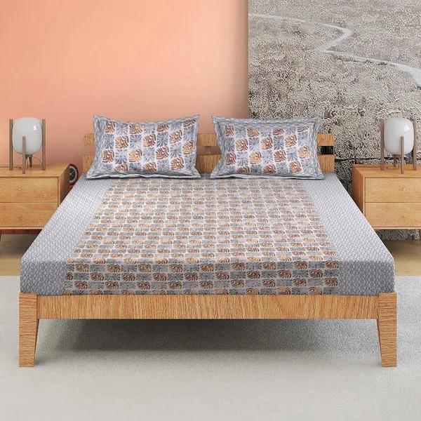 Grey_Premium_&_Elegant_Cotton_Bedsheet_with_Pillow_Covers