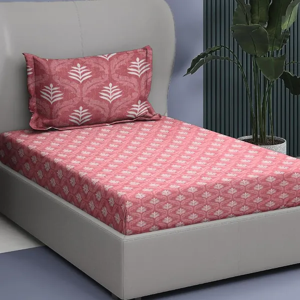 Multicolor_Premium_&_Elegant_Poly_Cotton_Single_Bedsheet_with_Pillow_Covers