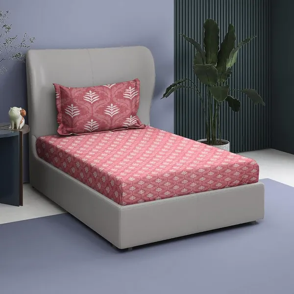 Multicolor_Premium_&_Elegant_Poly_Cotton_Single_Bedsheet_with_Pillow_Covers