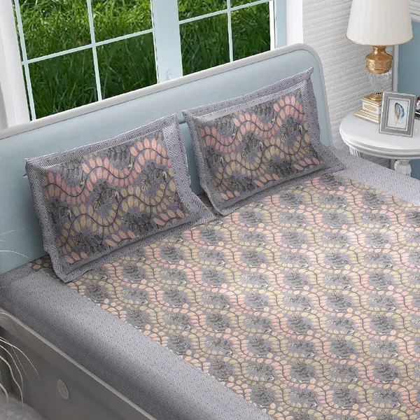 Grey_Premium_&_Elegant_Cotton_Bedsheet_with_Pillow_Covers