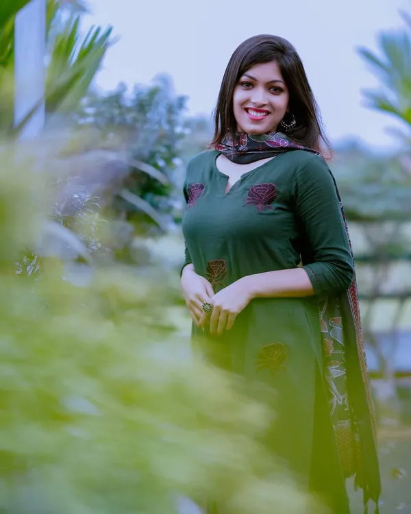 Green_Embroidered_Churidar_Suit_With_Printed_Dupatta