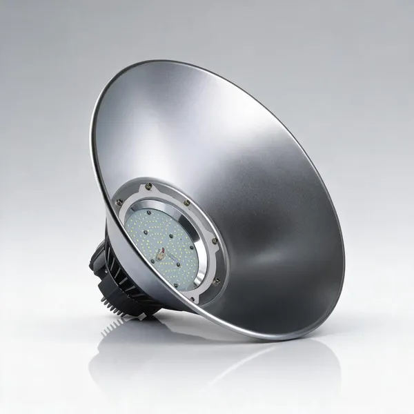 Silver_LED_High_Bay_Light_With_Reflector