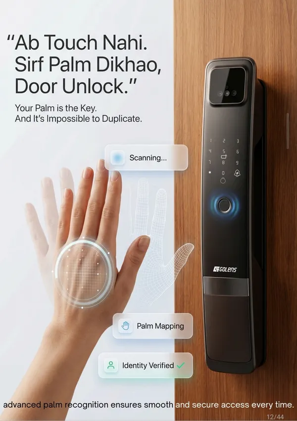 Golens_Palm_Recognition_Smart_Door_Lock_with_Keypad
