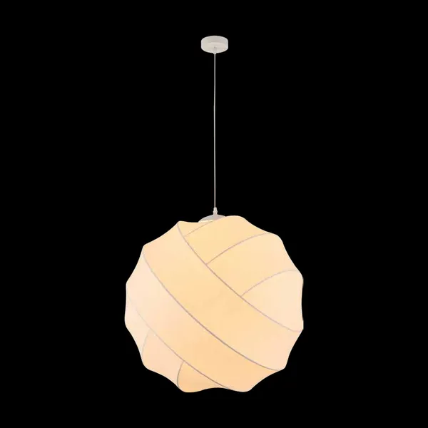 White_Original_Silk_Cloth_Shade_Hanging_Lights_Default_Title