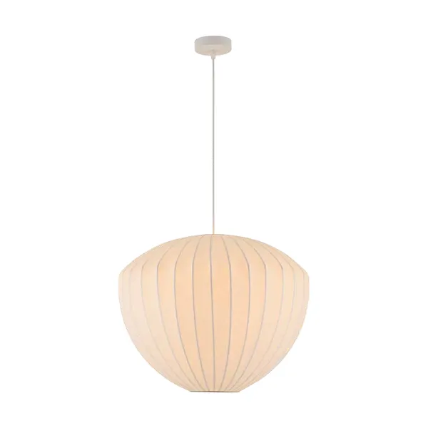 White_Original_Silk_Cloth_Shade_Hanging_Lights_Default_Title