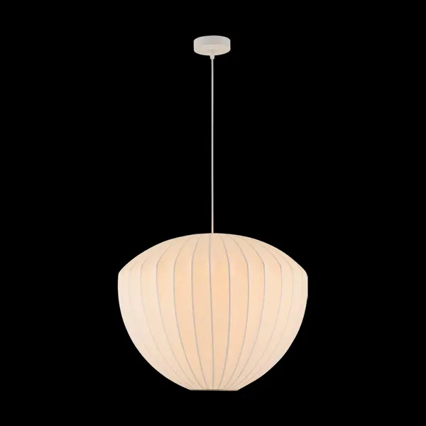 White_Original_Silk_Cloth_Shade_Hanging_Lights_Default_Title
