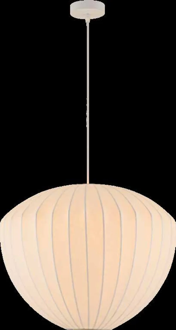 White_Original_Silk_Cloth_Shade_Hanging_Lights_Default_Title