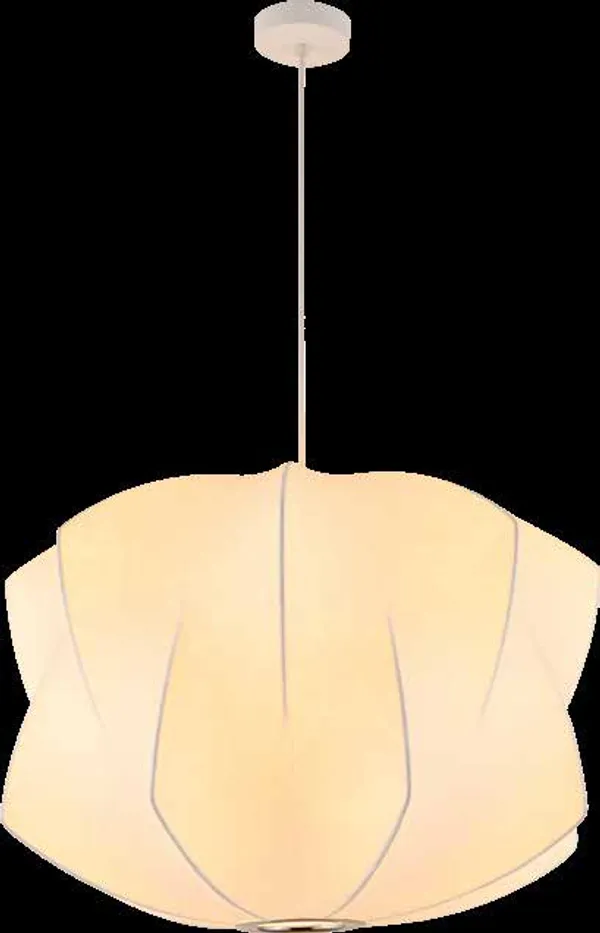 White_Original_Silk_Cloth_Shade_Hanging_Lights_Default_Title