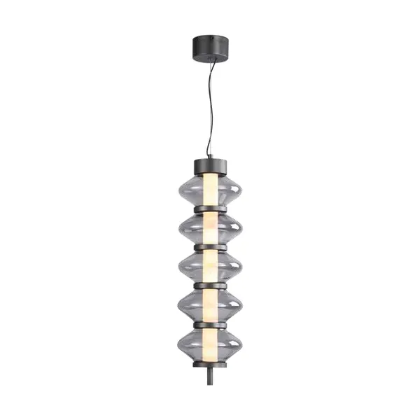 Gunmetal_Black_Smoke_Glass_Hanging_Lights_Default_Title