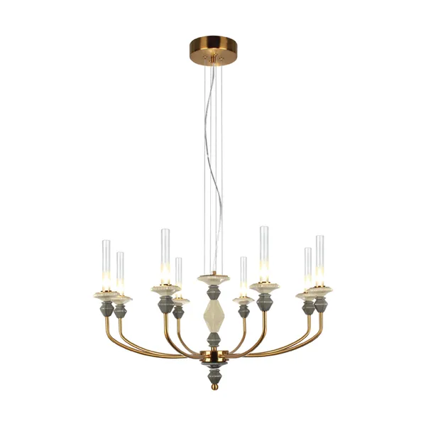 Brownass_Grey_Beige_Candle_Arm_Chandeliers_Default_Title