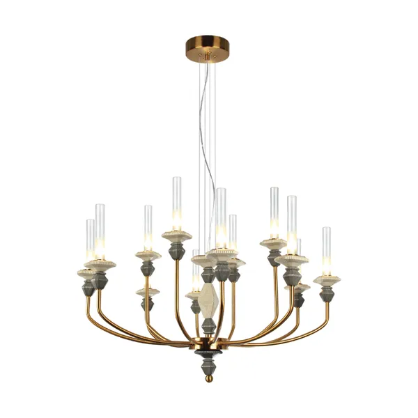 Brownass_Grey_Beige_Candle_Arm_Chandeliers_Default_Title