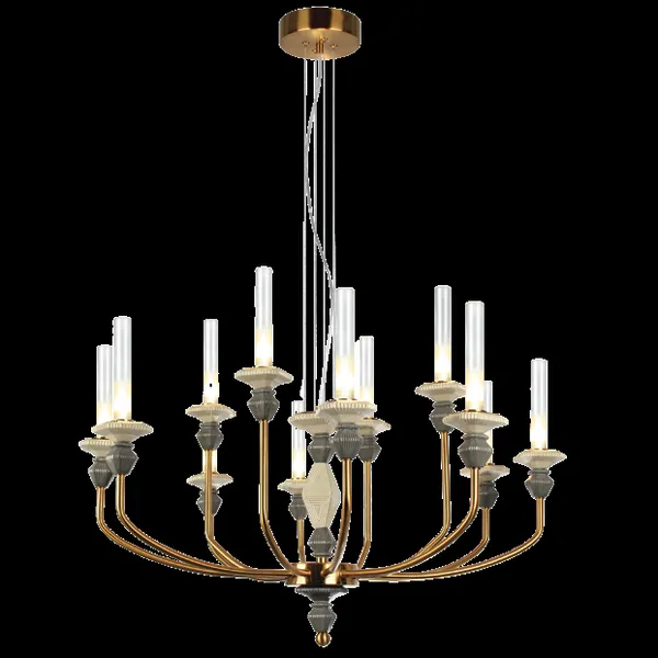 Brownass_Grey_Beige_Candle_Arm_Chandeliers_Default_Title