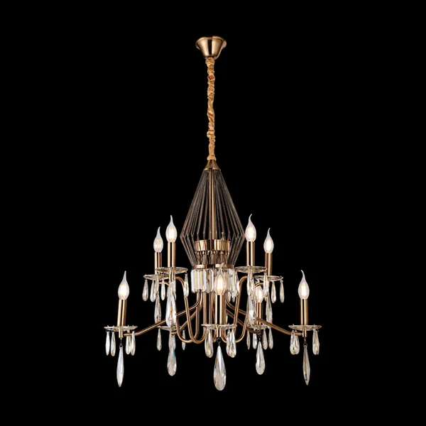 Matt_Gold_Smoke_Glass_Candle_Arm_Chandeliers_Default_Title
