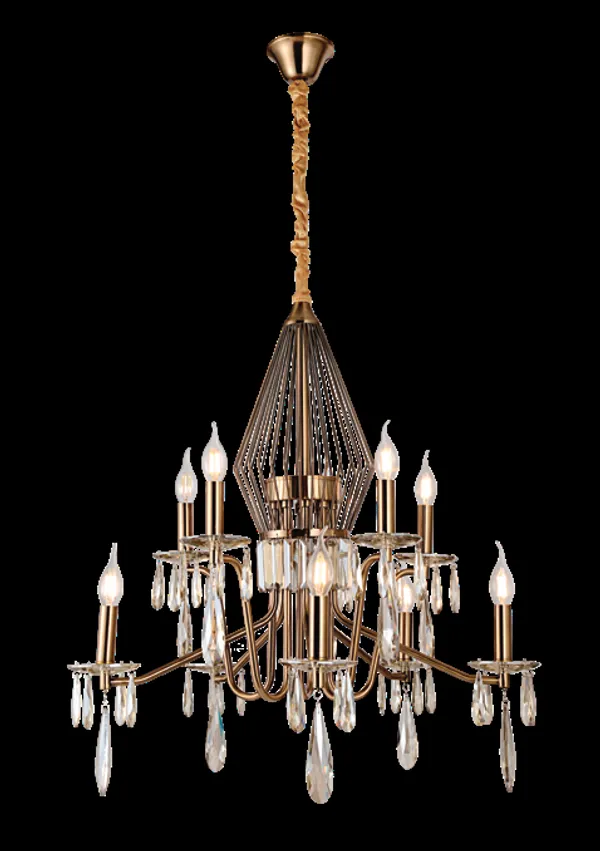 Matt_Gold_Smoke_Glass_Candle_Arm_Chandeliers_Default_Title