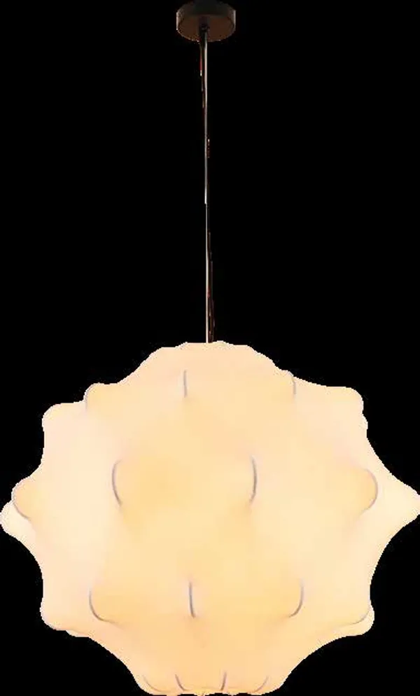 White_Original_Silk_Cloth_Shade_Hanging_Lights_Default_Title