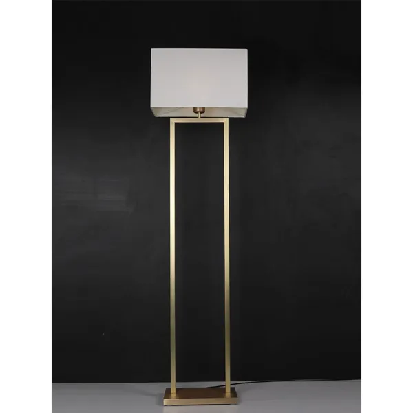 F_Antique_Brownass_Metal_FaBrownic_Shade_Modern_Floor_Lamp_Default_Title