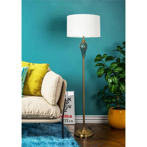 Antique_Brownass_Ceramic_Metal_FaBrownic_Shade_Modern_Floor_Lamp_Default_Title