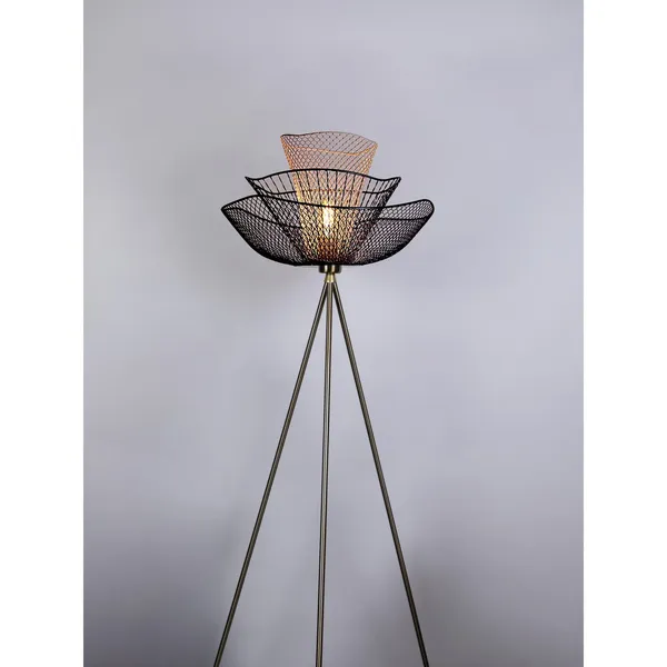 Antique_Brownass_Black_Gold_Metal_Modern_Floor_Lamp_Default_Title