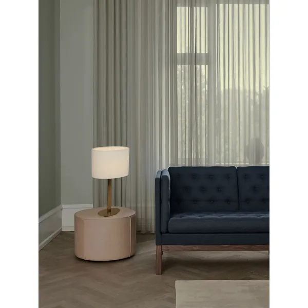 Ab_Antique_Brownass_Metal_FaBrownic_Shade_Modern_Table_Lamp_Default_Title