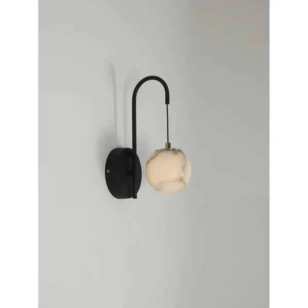 Black_Antique_Brownass_Metal_Marble_Wall_Light_Default_Title