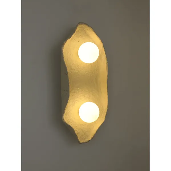 White_Grey_Black_Metal_Glass_Paper_Mache_Modern_Wall_Light_Default_Title