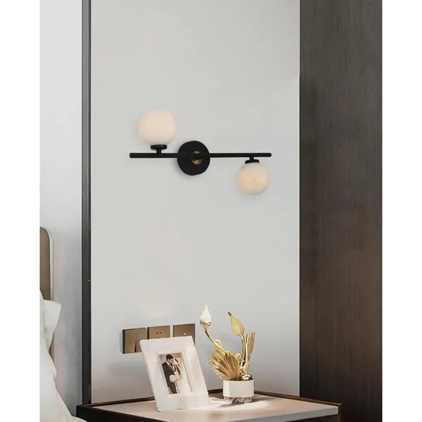 Black_Antique_Brownass_Metal_Glass_Modern_Wall_Light_Default_Title