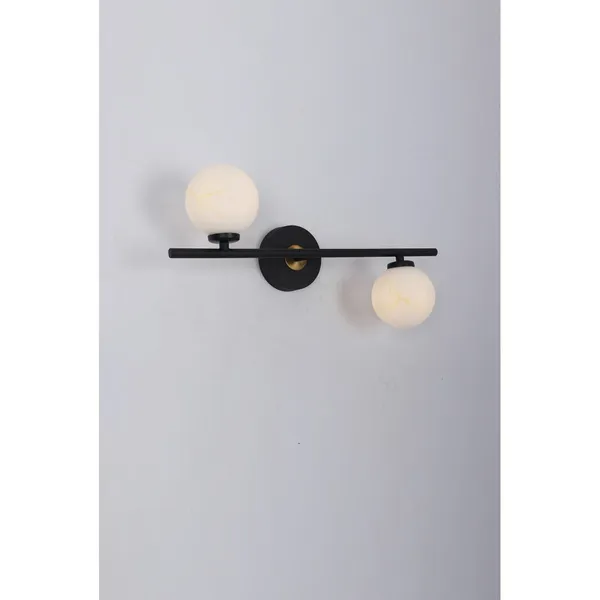 Black_Antique_Brownass_Metal_Glass_Modern_Wall_Light_Default_Title
