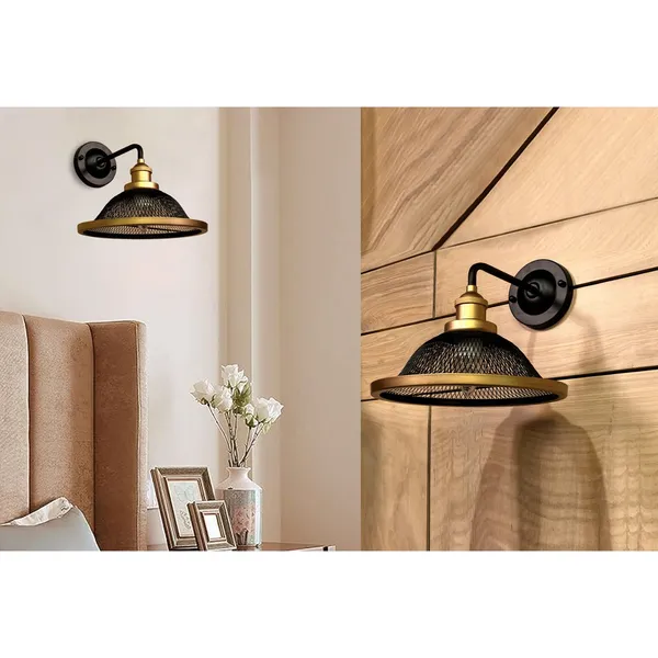 Matt_Gold_Black_Metal_Modern_Wall_Light_Default_Title