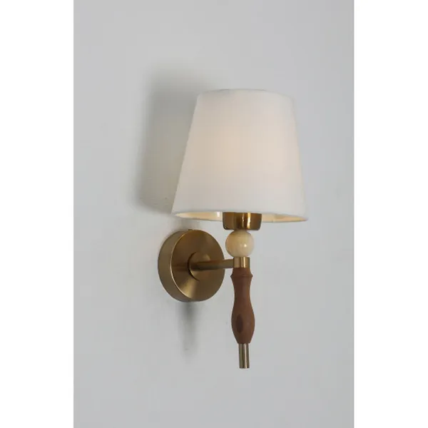 Antique_Brownass_Metal_Wood_FaBrownic_Shade_Marble_Wall_Light_Default_Title