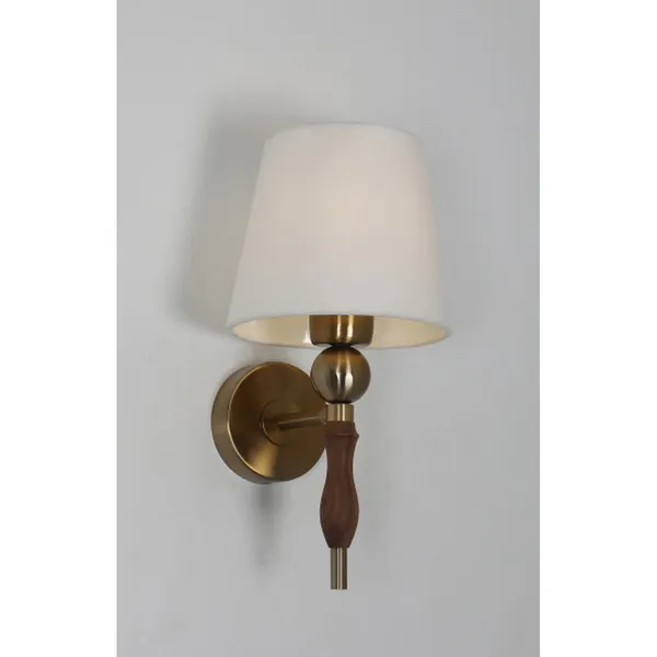 Antique_Brownass_Metal_Wood_FaBrownic_Shade_Wooden_Wall_Light_Default_Title