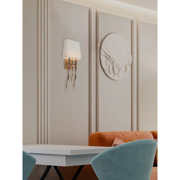 French_Gold_Metal_FaBrownic_Shade_Modern_Wall_Light_Default_Title