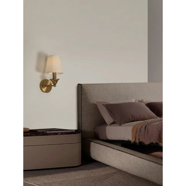 Antique_Brownass_Metal_FaBrownic_Shade_Modern_Wall_Light_Default_Title