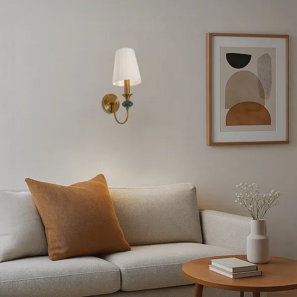Antique_Brownass_Metal_FaBrownic_Shade_Marble_Wall_Light_Default_Title